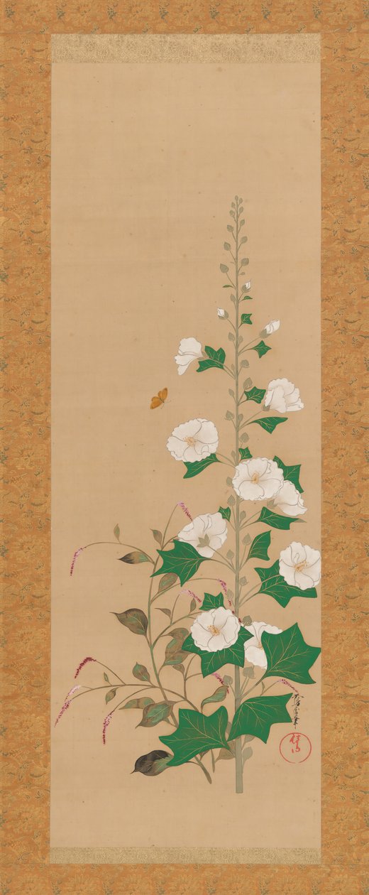 19世紀初頭の葵と王子様-羽の花。 作： Saおほ