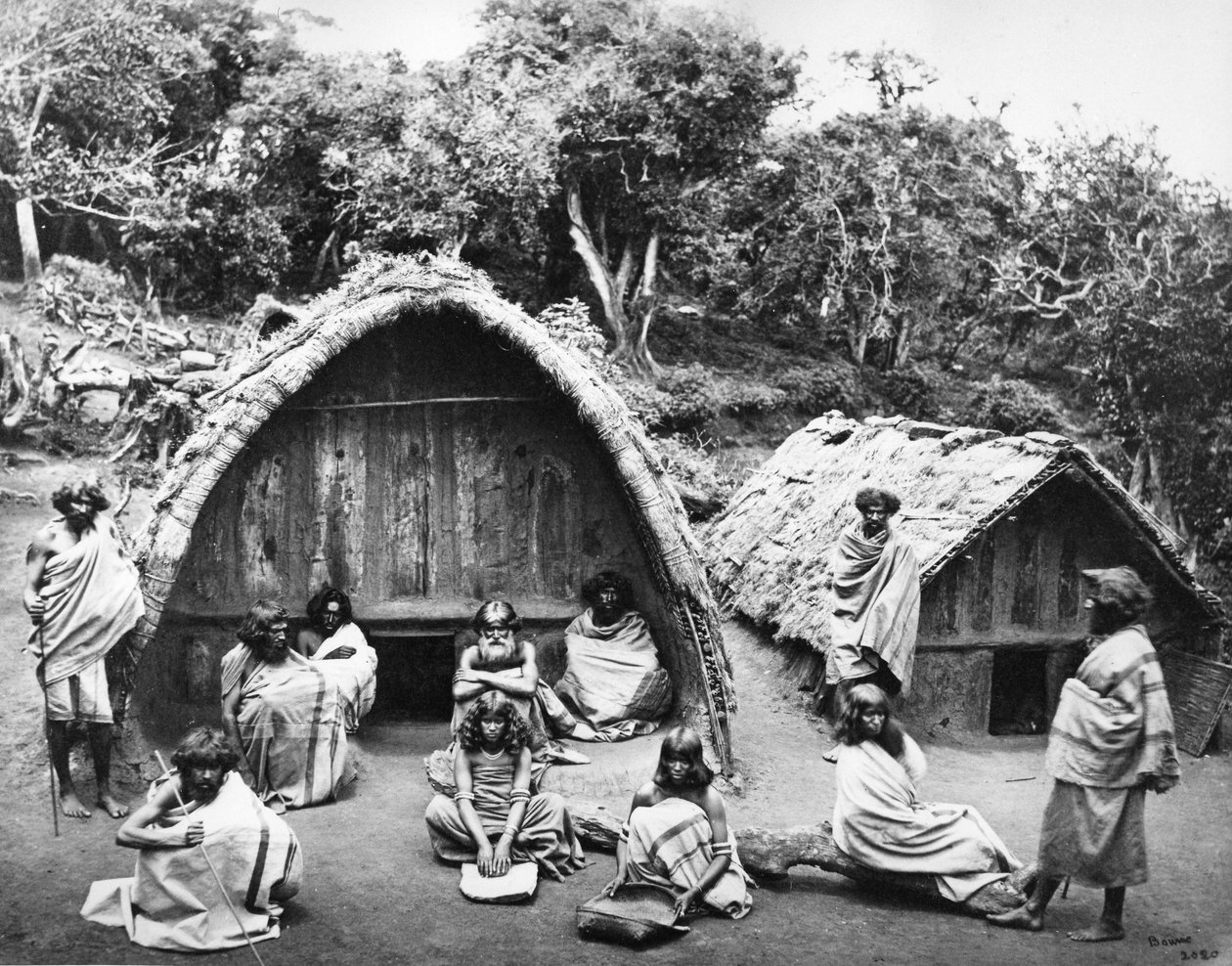 ウータカムンドの戸田ムンド、1865年頃 作： サミュエル・ボーン