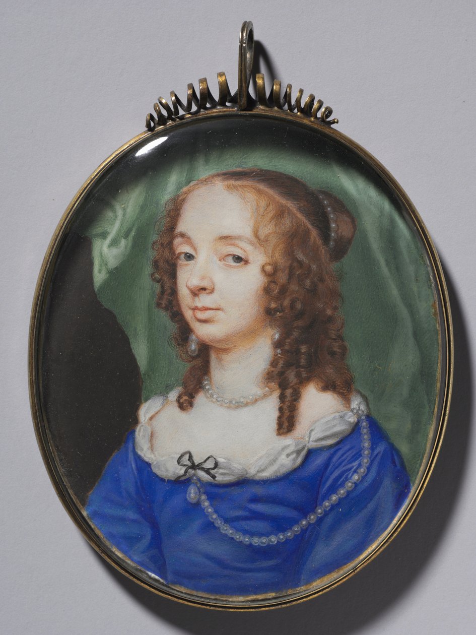 女性の肖像、1646年。 作： サミュエル・クーパー