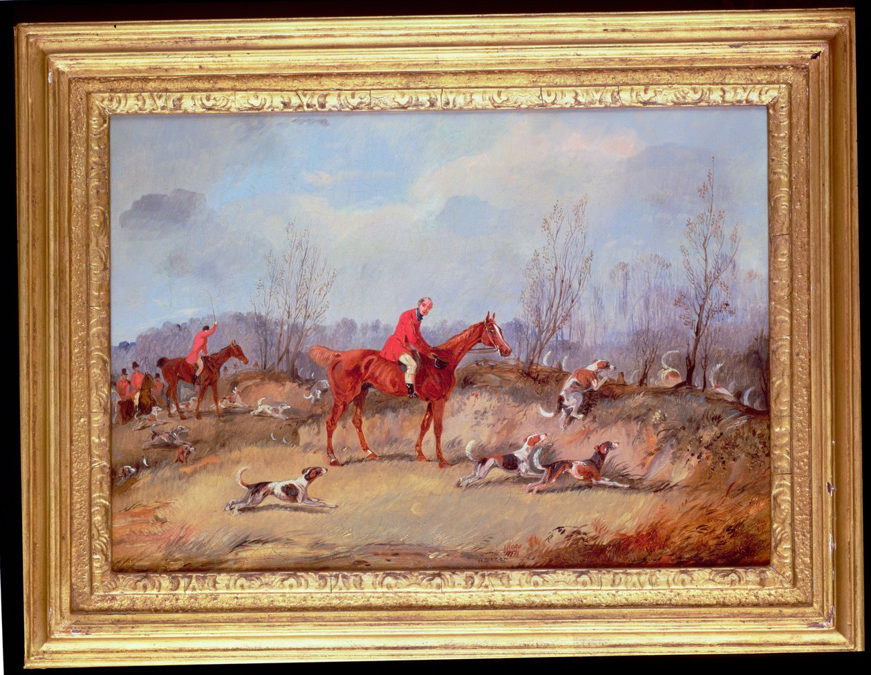 Tally Ho! Samuel Henry Alken Jnr 作： サミュエル・ヘンリー・アルケン
