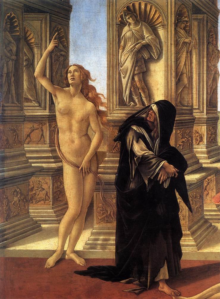 アペレスのカラムニー 作： Sandro Botticelli