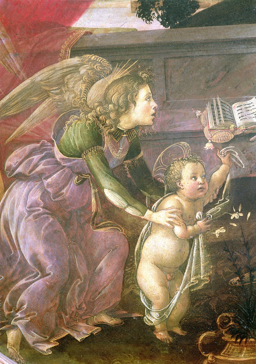 マドンナデルパビリオンの詳細 作： Sandro Botticelli