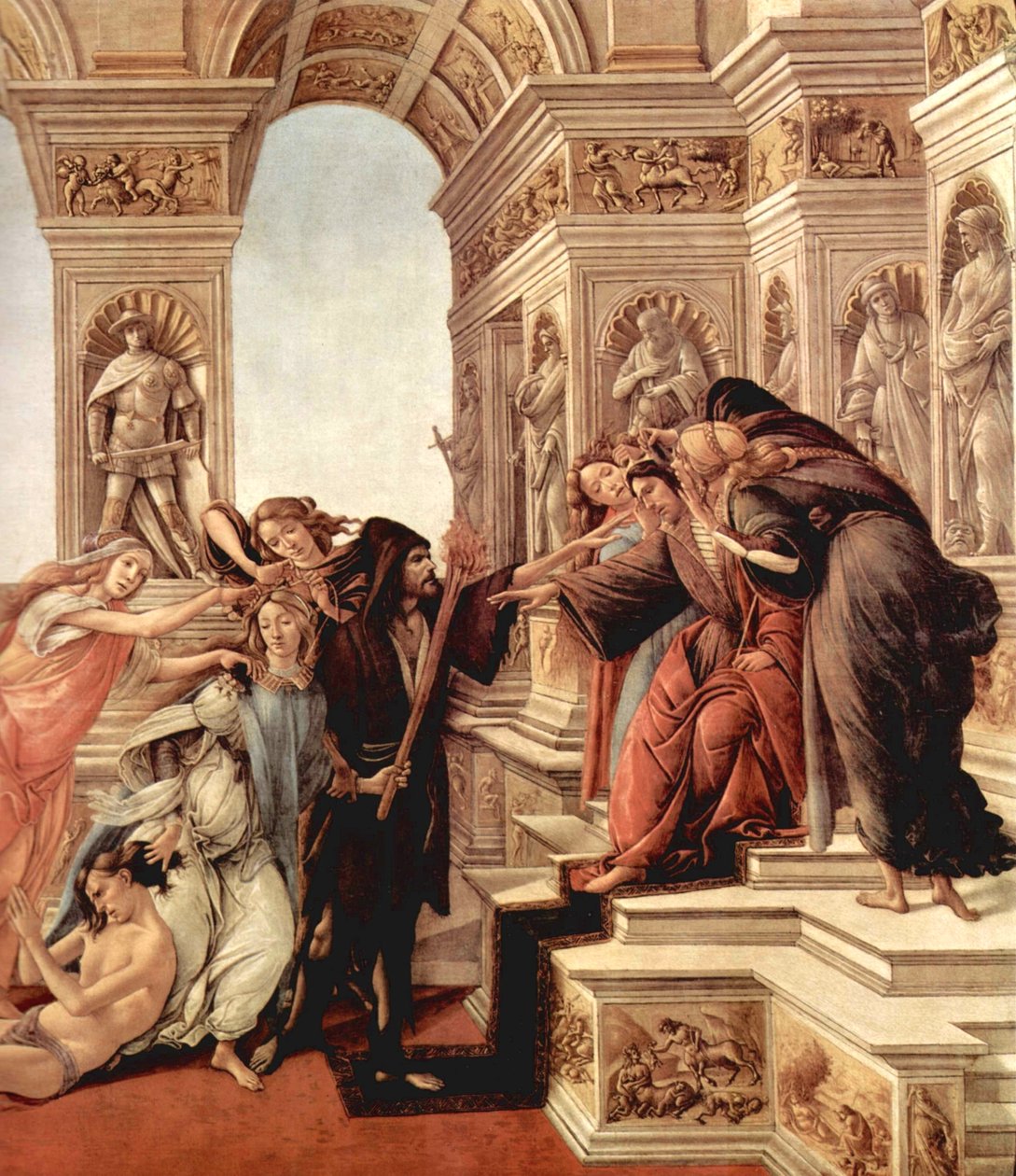 名誉毀損 作： Sandro Botticelli