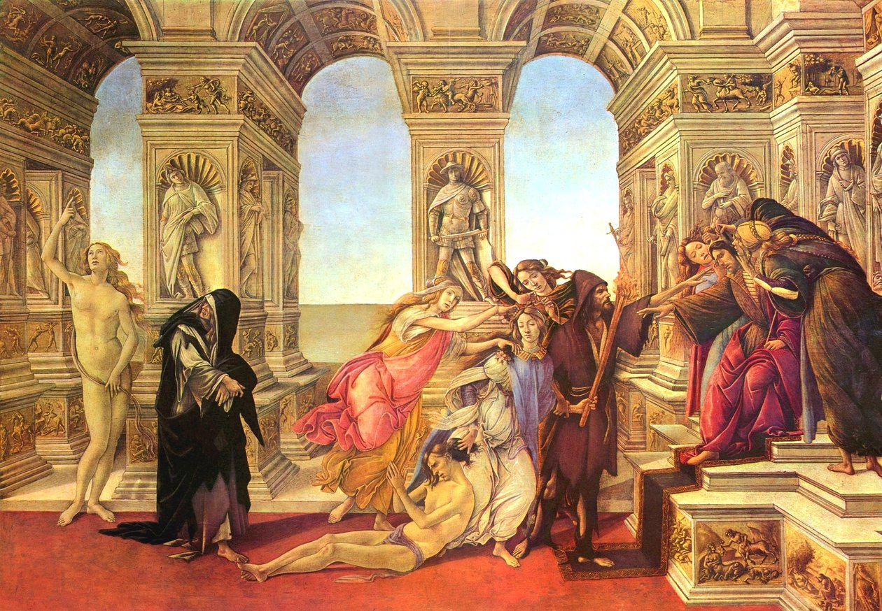 アペレスの名誉def損 作： Sandro Botticelli