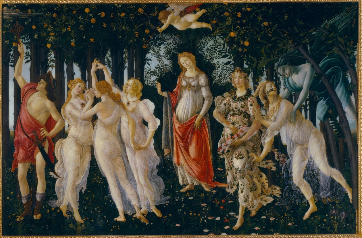 春 作： Sandro Botticelli