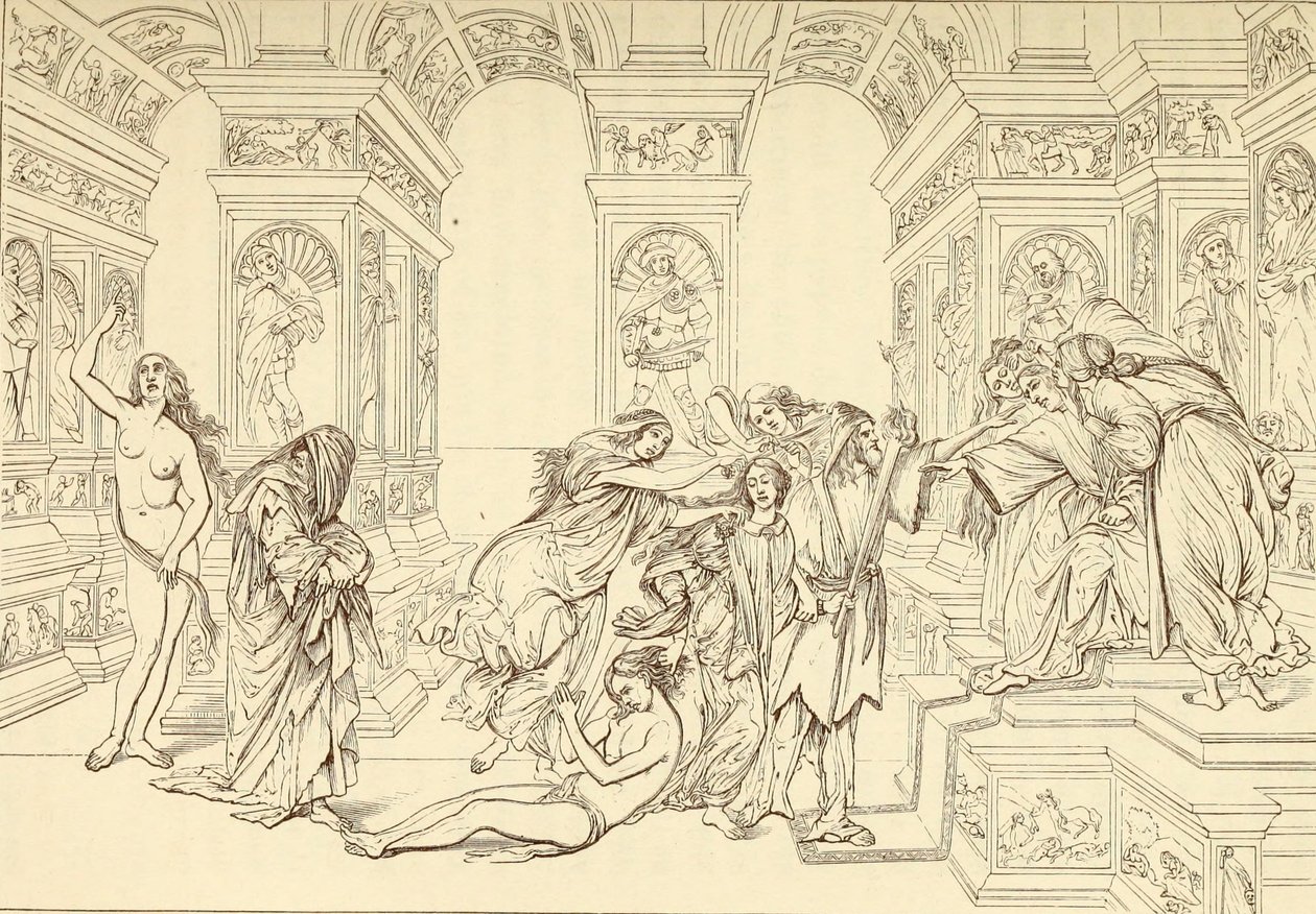 小さな寓話的 作： Sandro Botticelli
