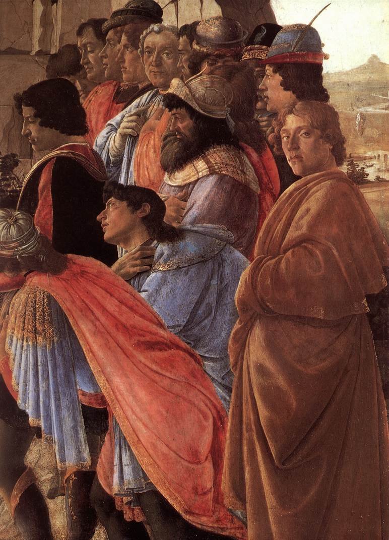 賢者の礼拝 作： Sandro Botticelli