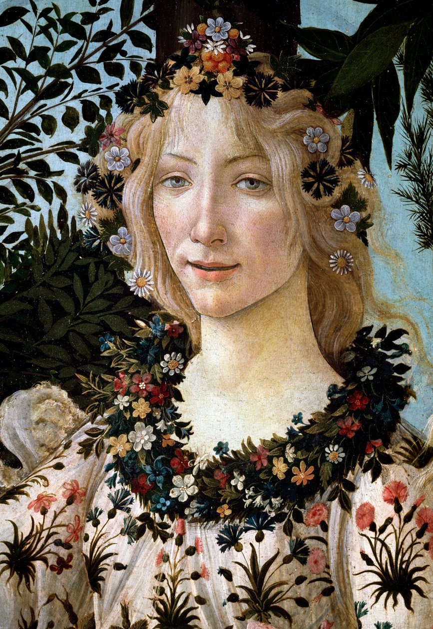 春ですね。詳細（絵画 作： Sandro Botticelli