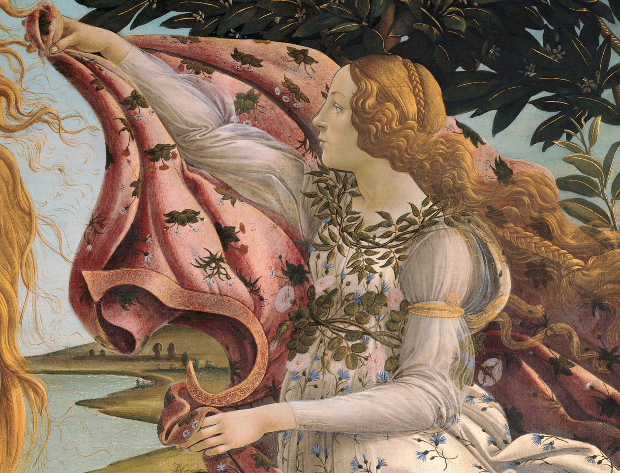 金星の誕生 作： Sandro Botticelli