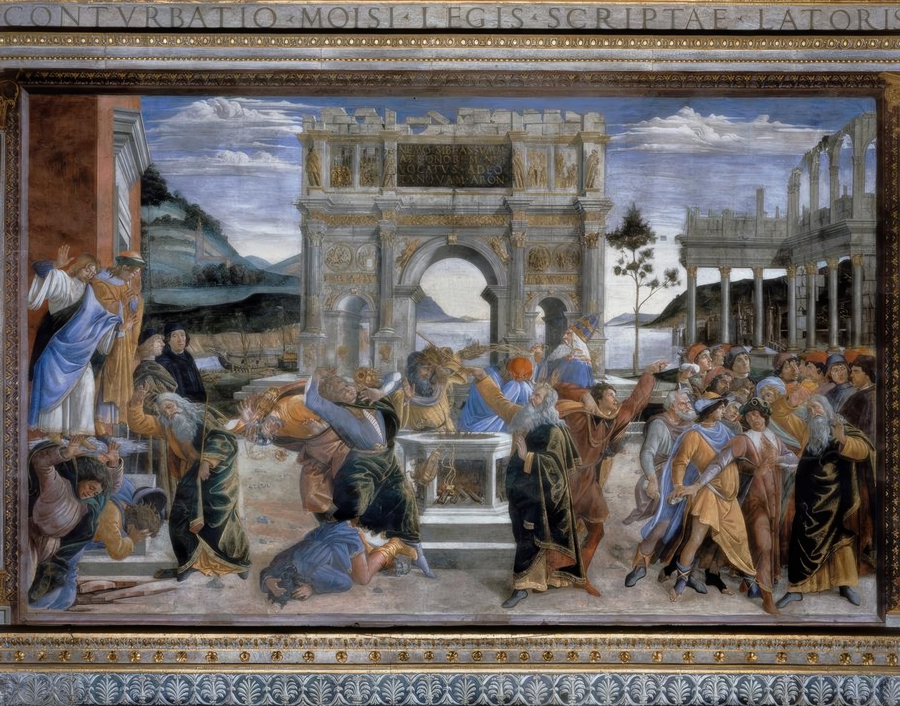 ロッテコラの罰 作： Sandro Botticelli