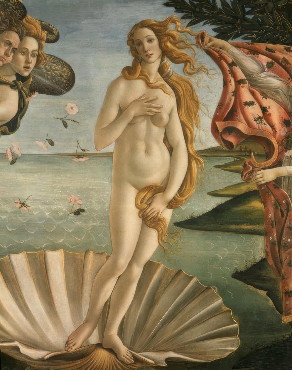 金星の誕生 作： Sandro Botticelli