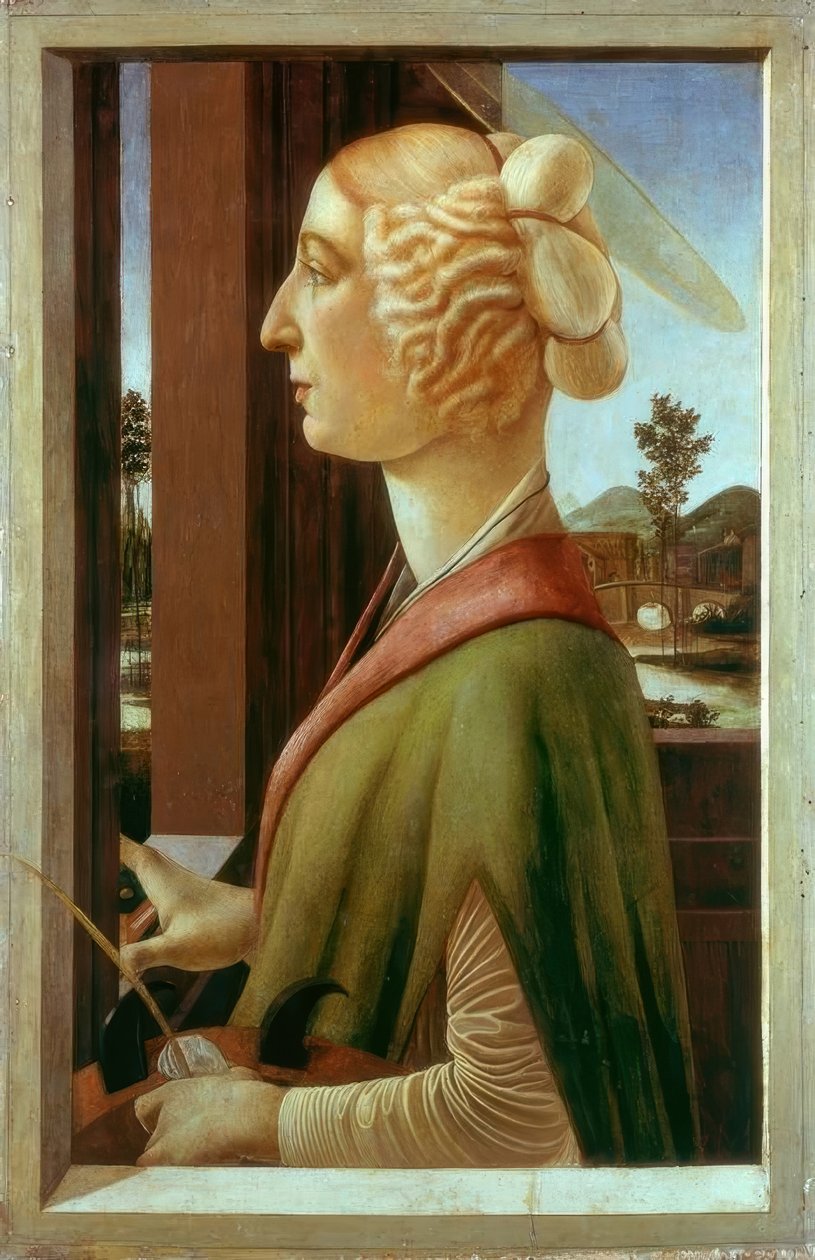 聖カタリナ 作： Sandro Botticelli