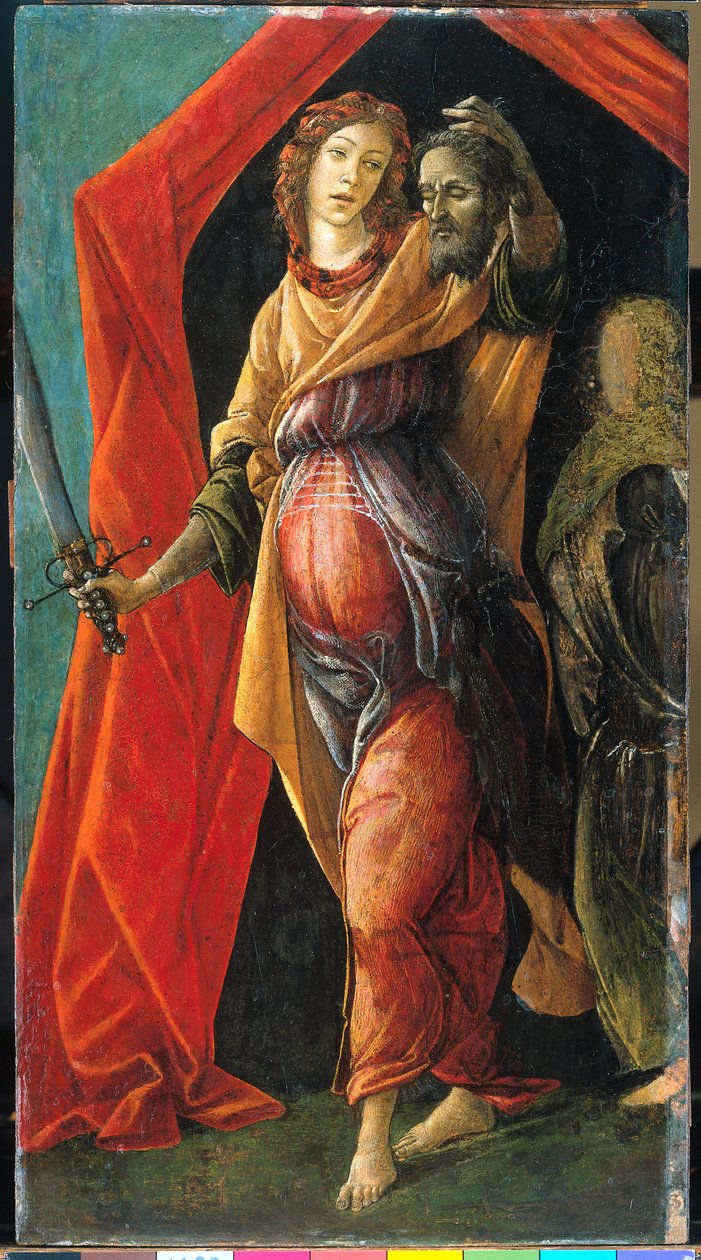 ホロフェルネスの首を持つユディト 作： Sandro Botticelli