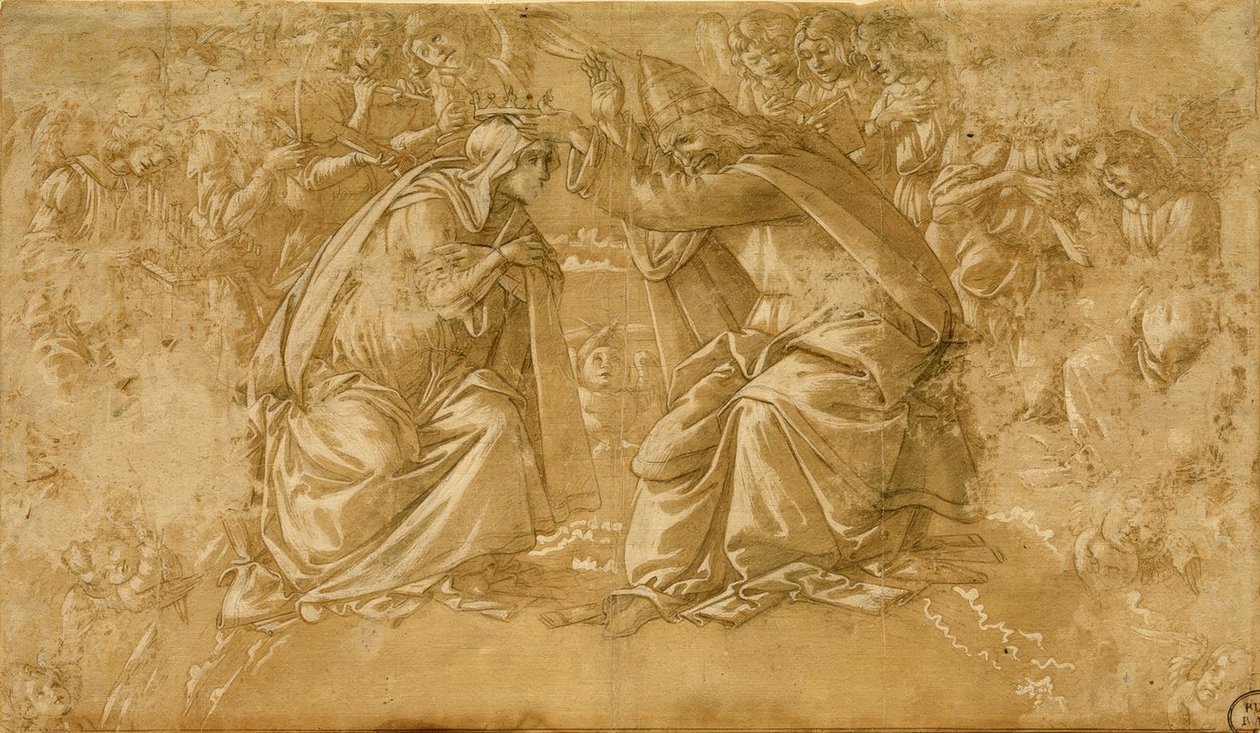 メアリーの戴冠式 作： Sandro Botticelli