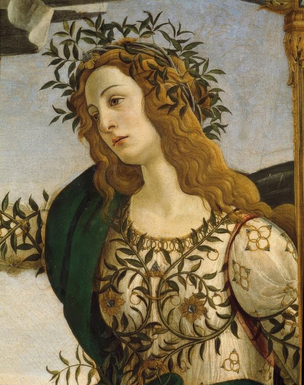 ミネルバはケンタウロスを飼いならす 作： Sandro Botticelli