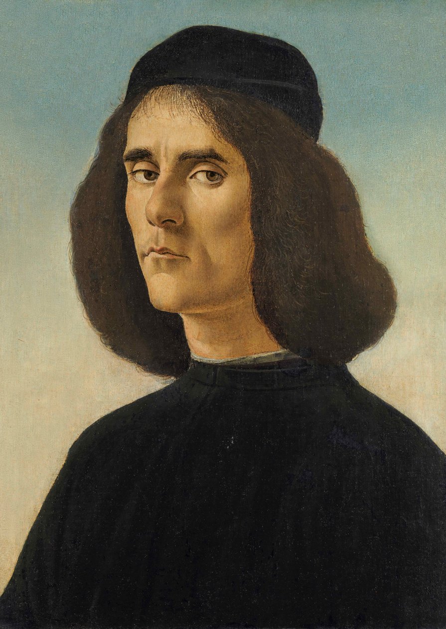 マイケル・タルチャニオタ・マルルスの肖像 作： Sandro Botticelli