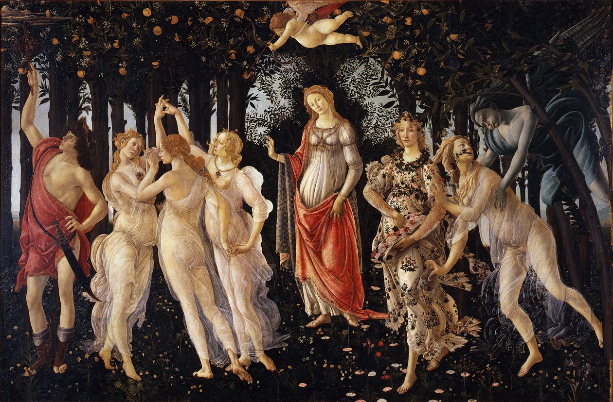 春 作： Sandro Botticelli