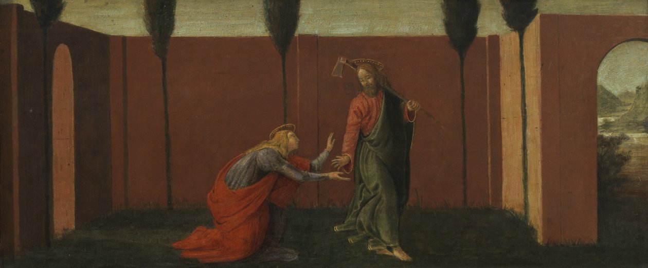 メアリーマグダレンの生涯の場面 作： Sandro Botticelli