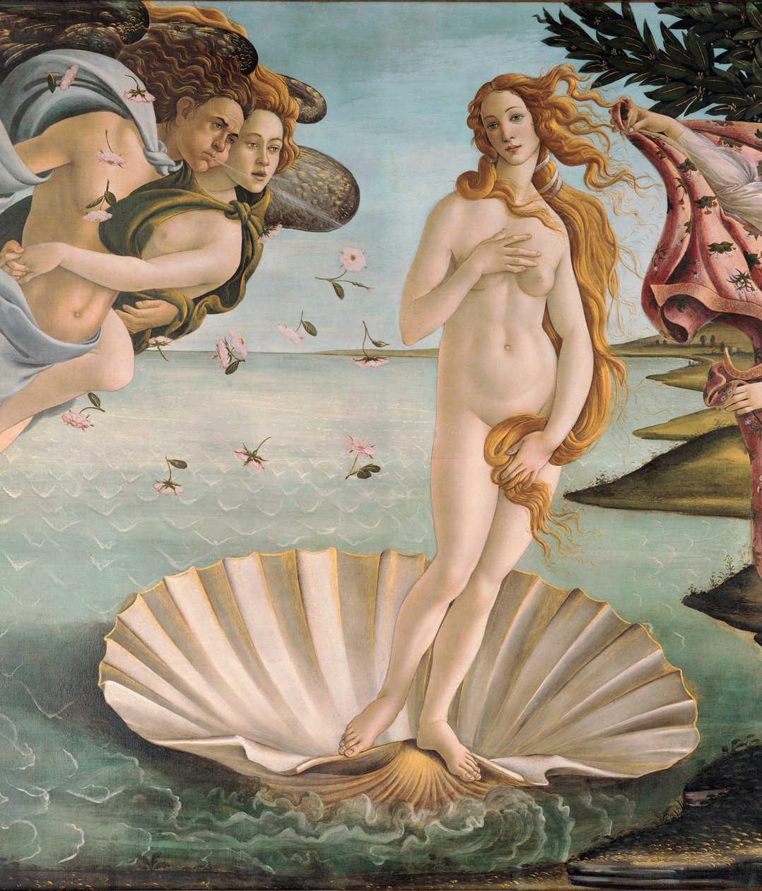 金星の誕生 作： Sandro Botticelli