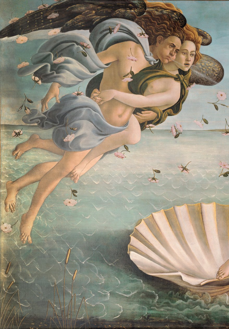 金星の誕生 作： Sandro Botticelli