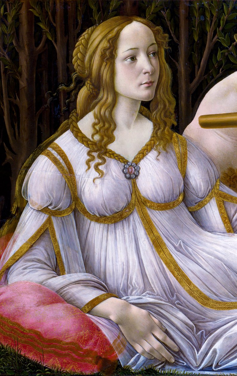 金星と火星 作： Sandro Botticelli