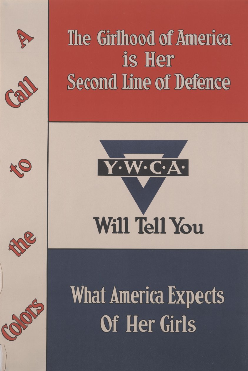 YWCA、色彩への呼びかけ 作： アメリカ人学校
