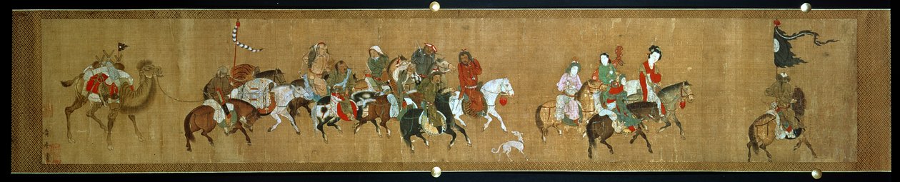 モンゴル人と中国人の輸送船団 作： 学校の中国語