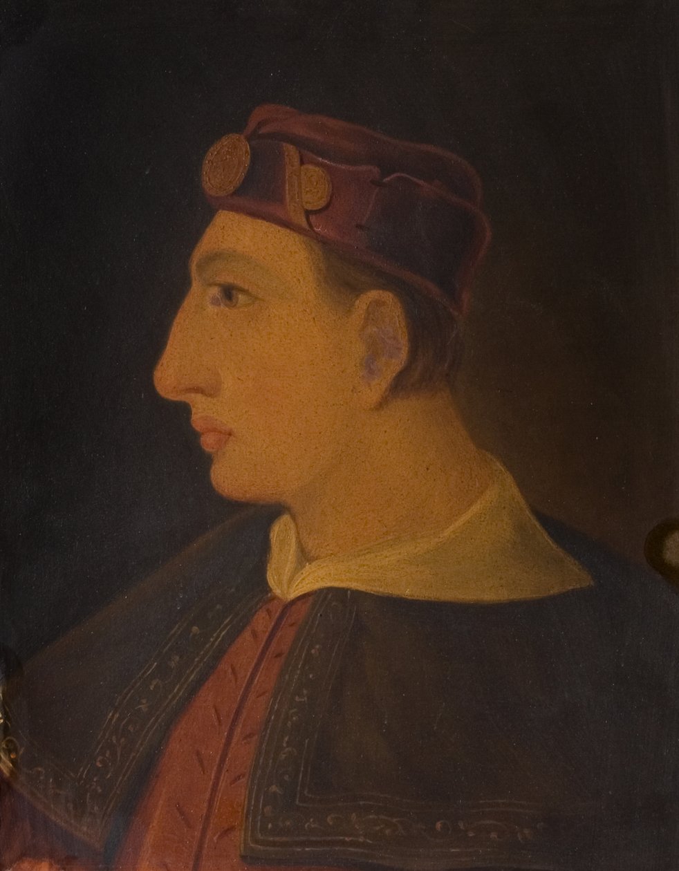 Henry V (パネルに油彩) 作： 学校英語