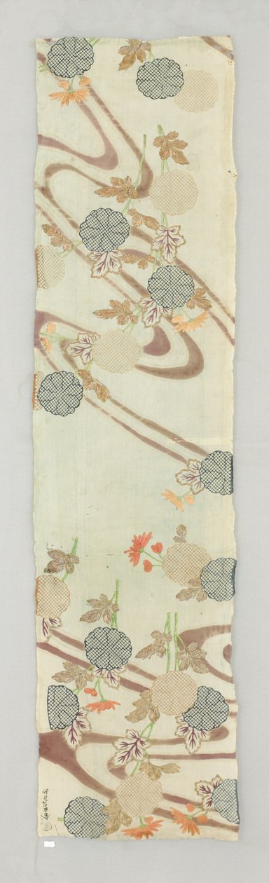 着物の切れ端（布 作： 日本語学校