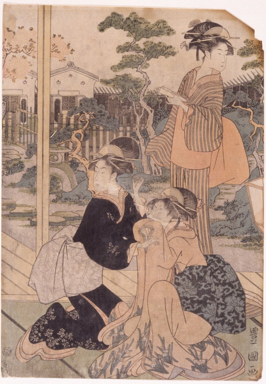 三人の日本人女性 作： 学校日本語
