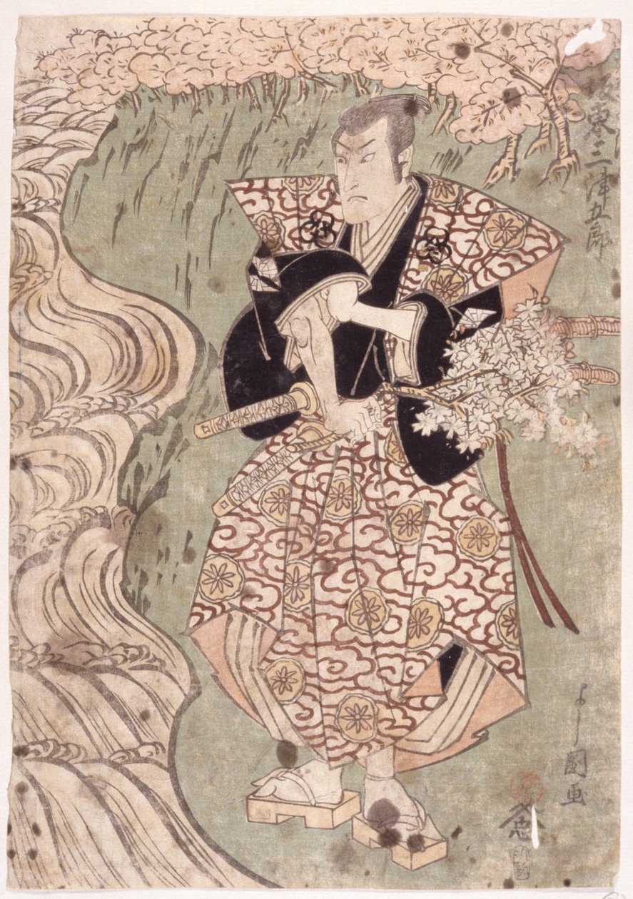 無題（カラー木版画） 作： 学校日本語