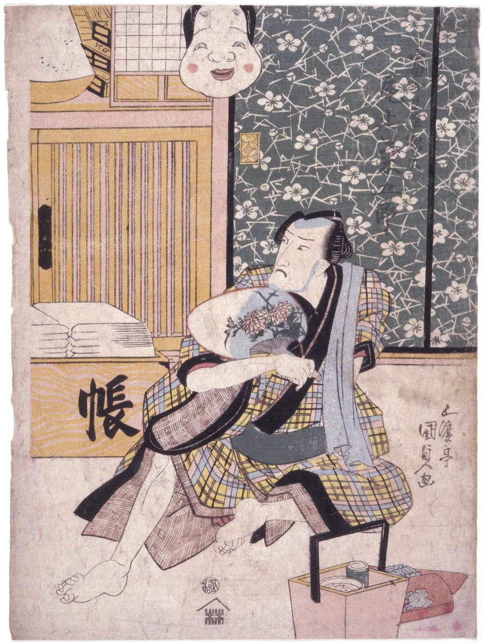 無題（カラー木版画） 作： 学校日本語