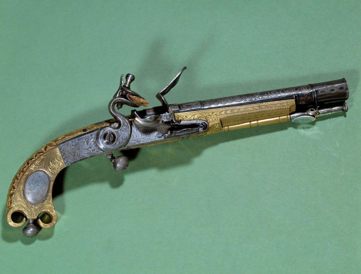 武器：Joachim Muratのフリントガン 作： スコットランドの学校