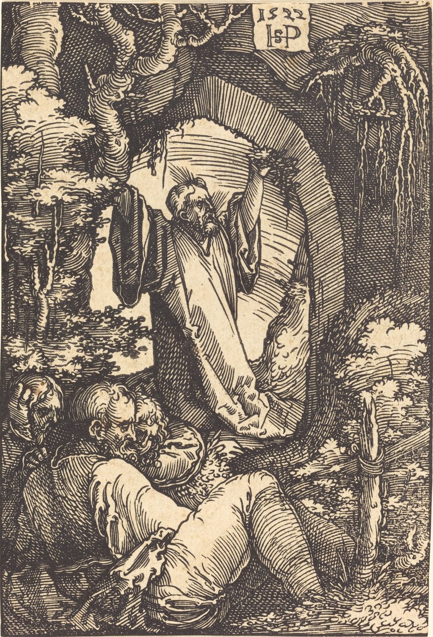 オリーブ山のキリスト 作： Sebald Beham
