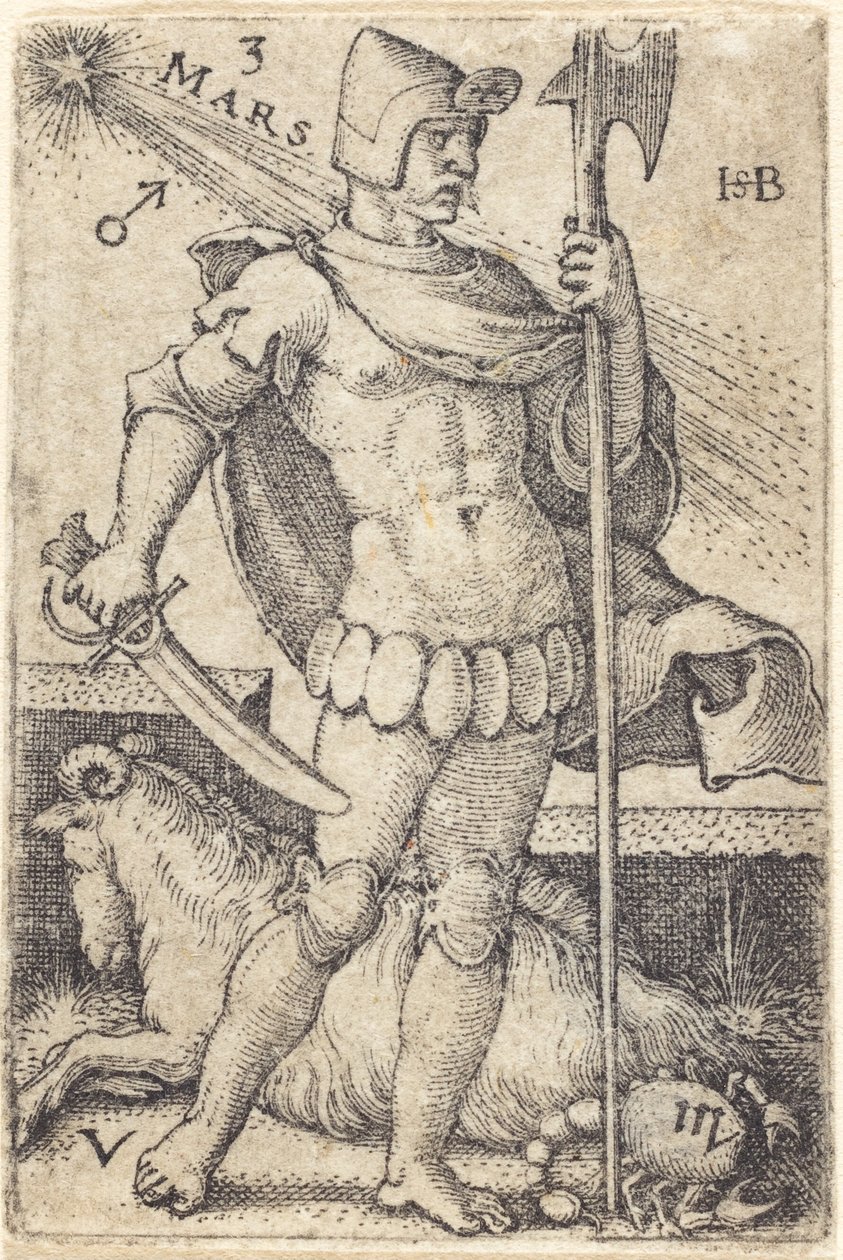 火星 作： Sebald Beham