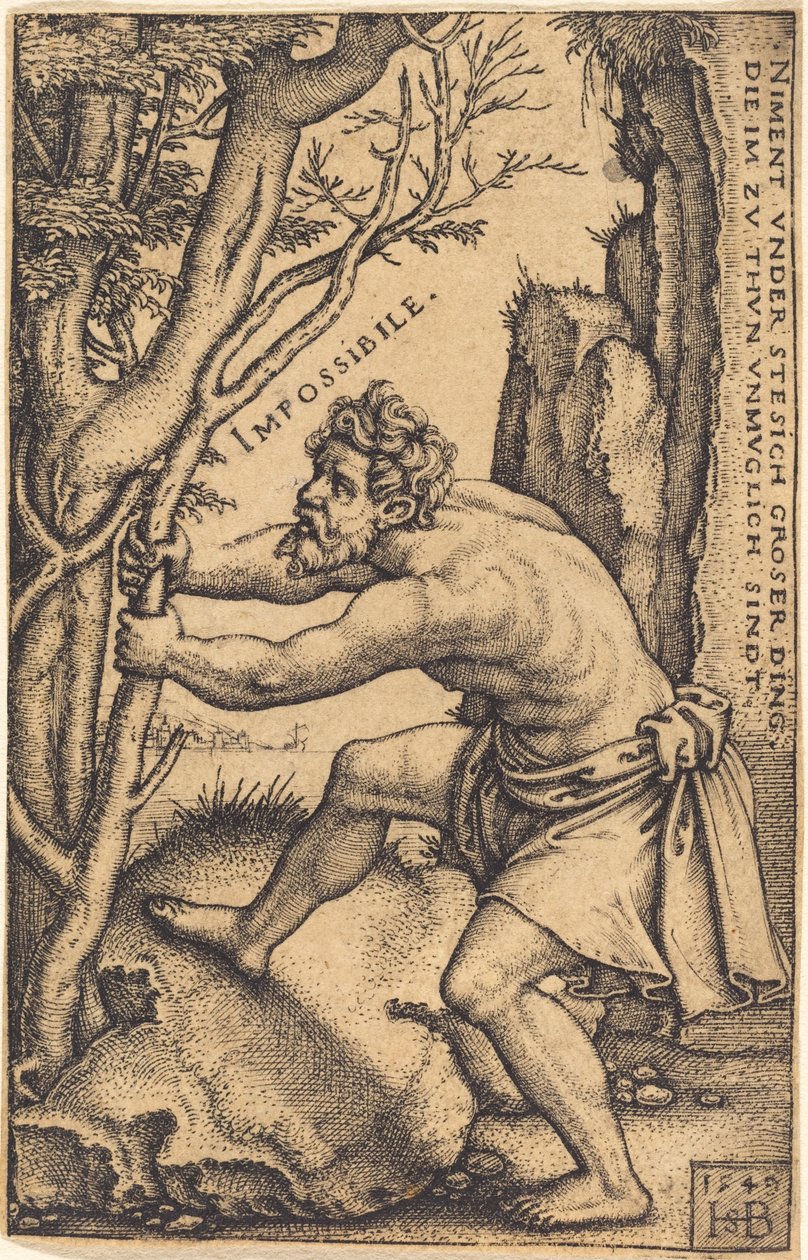 不可能 作： Sebald Beham