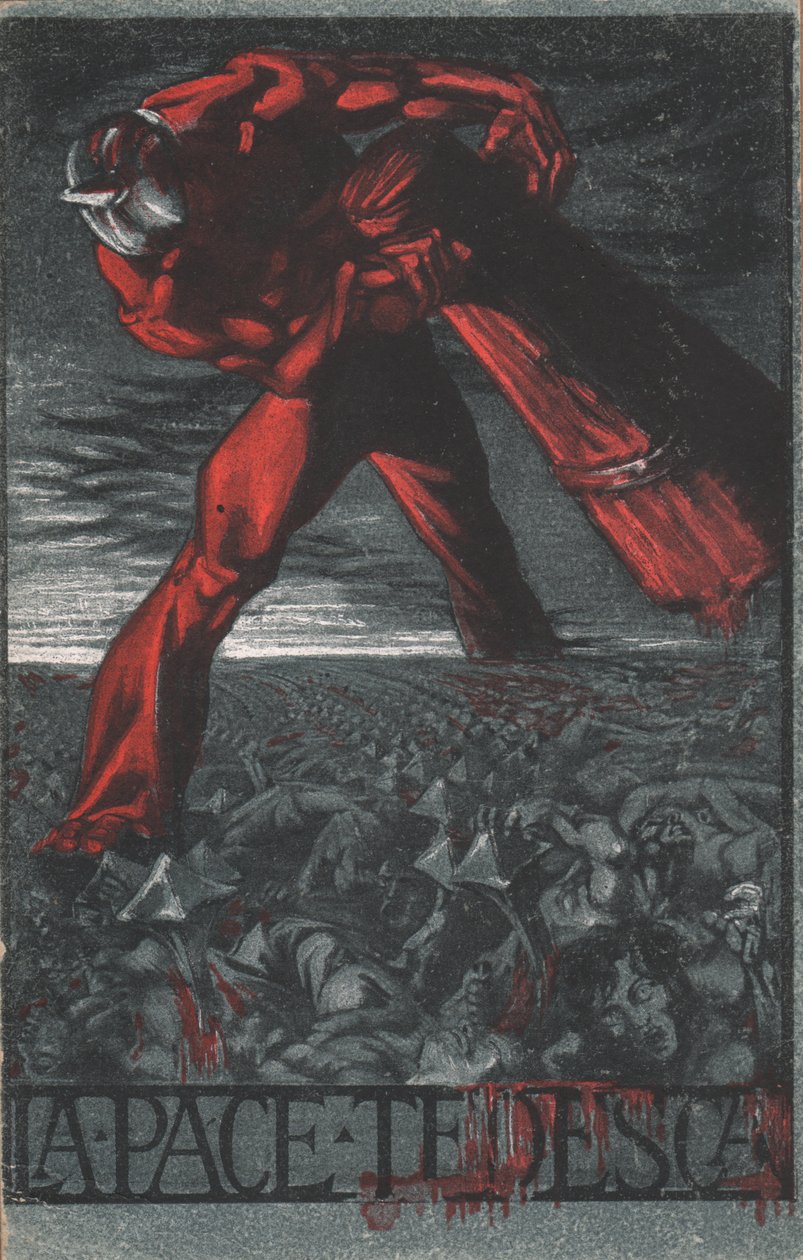 ドイツ平和、1918年頃 作： セルヒオ・カネバリ
