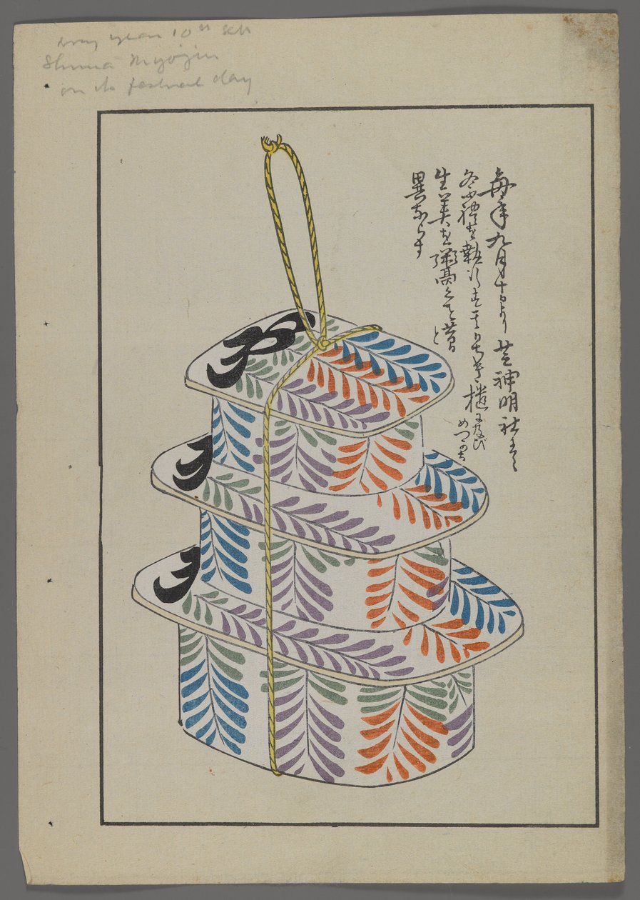 日本のおもちゃ、清水清風の海の友（A Childs Friends）、1891-1923年。ボックスタワー。 作： 清水誠風