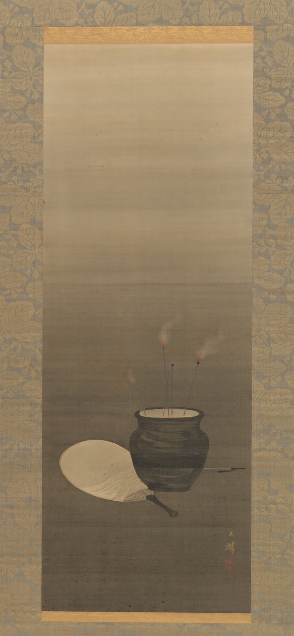 夏の夜の線香花火。 作： 塩川文林