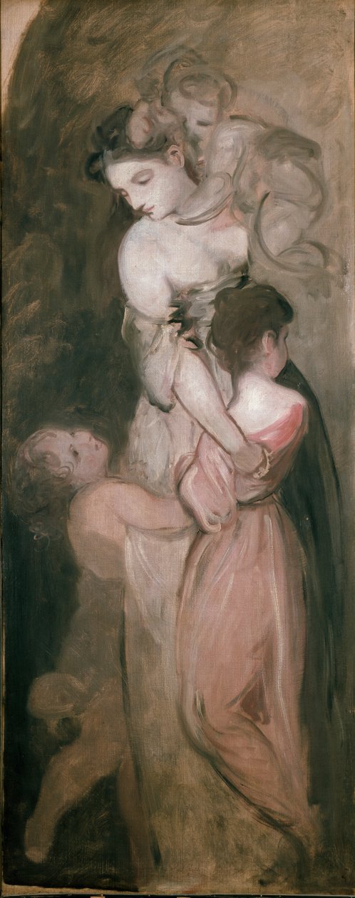 チャリティー、c1777 作： ジョシュア・レイノルズ卿