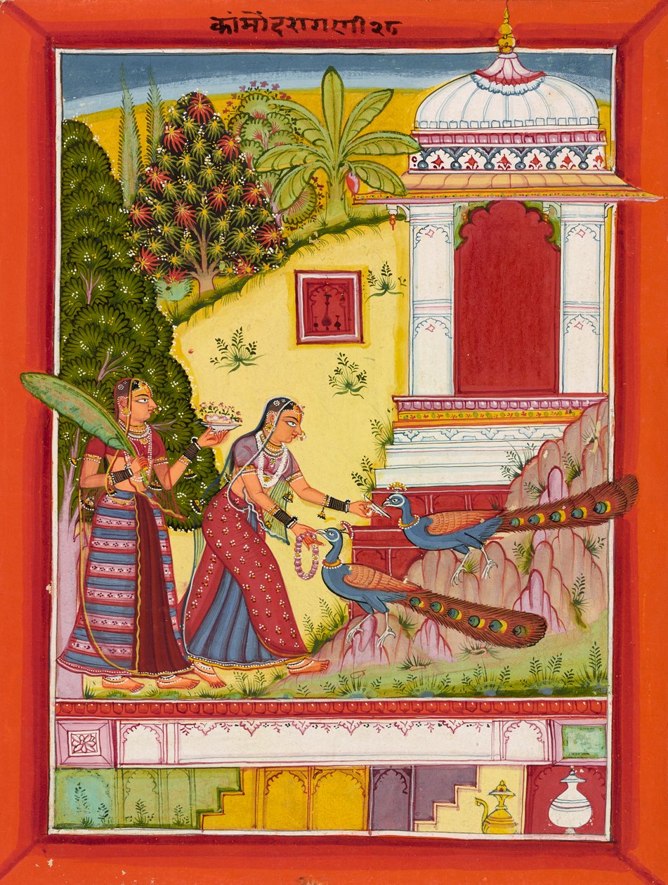 Commode Ragini, Ka. 1670–1690。 作： シロヒマスター