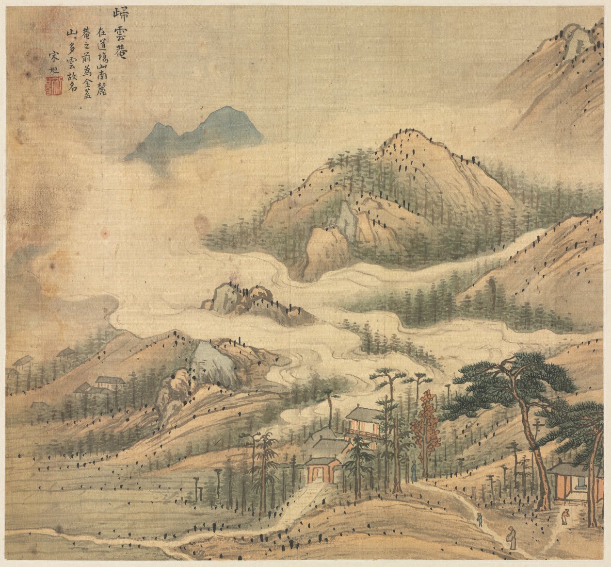 貴雲神社、1500年代。 作： ソン・シュ