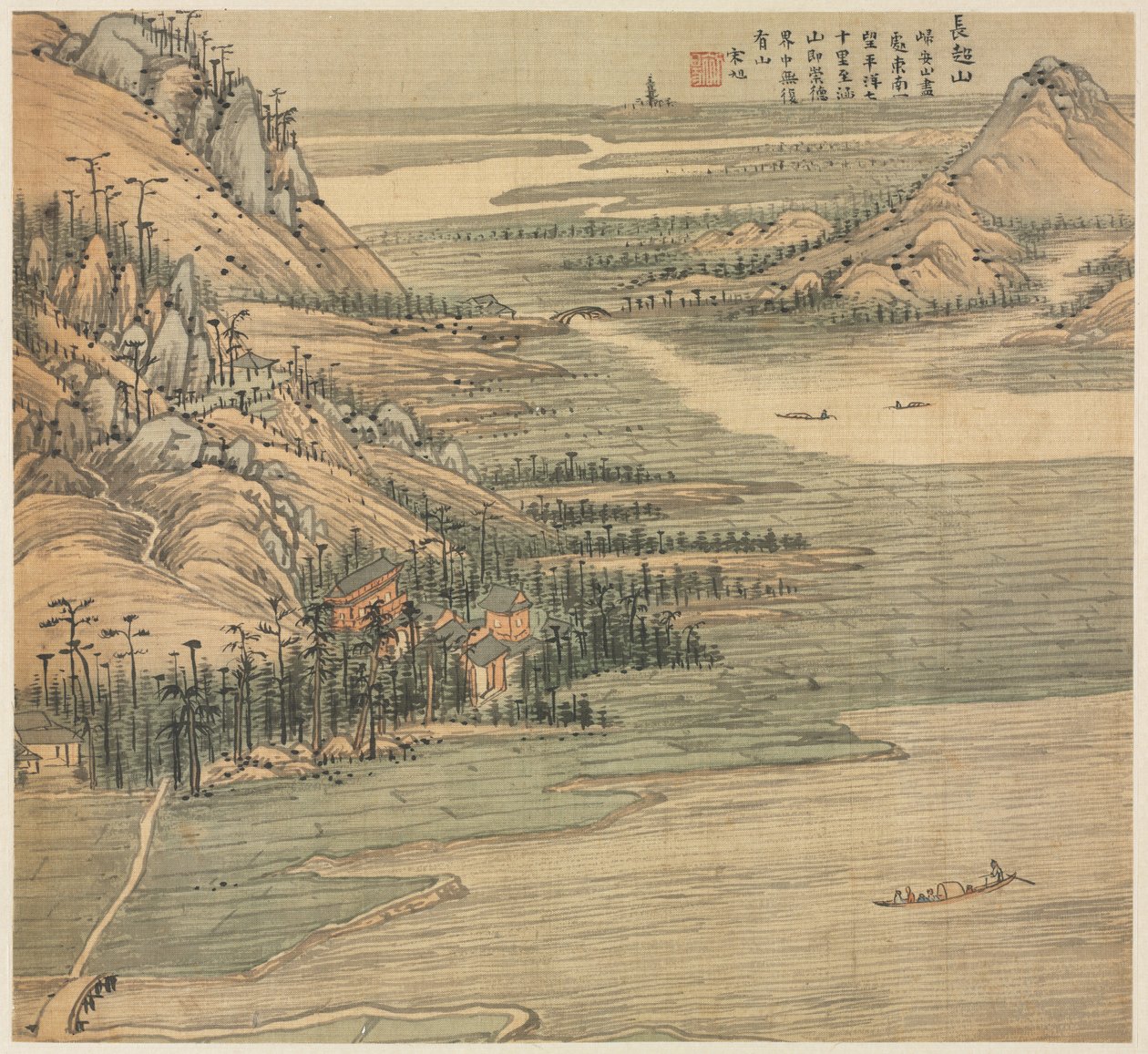 山チャンチャオ、1500年代。 作： ソン・シュ