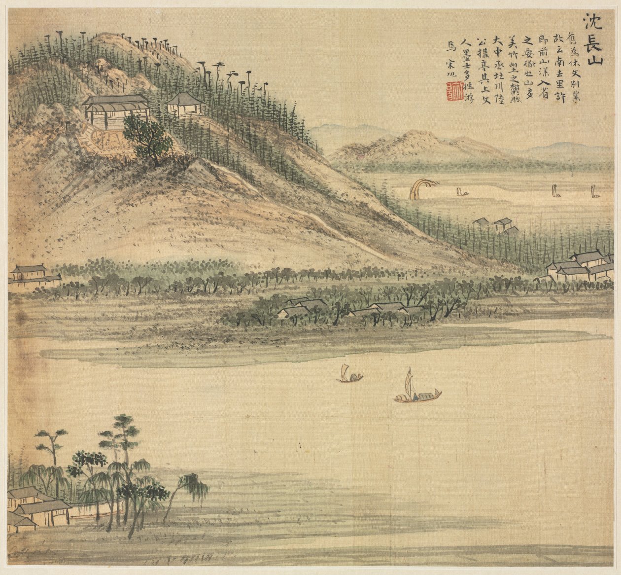 シェンチャン山、1500年代。 作： ソン・シュ