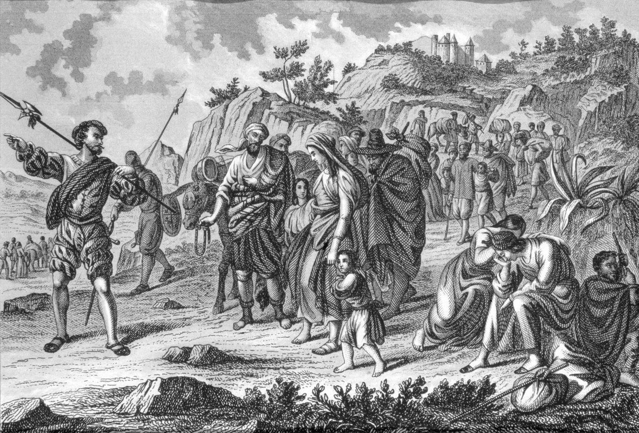 ムーア人のスペインからの追放、1609年初頭 作： スペイン語学校