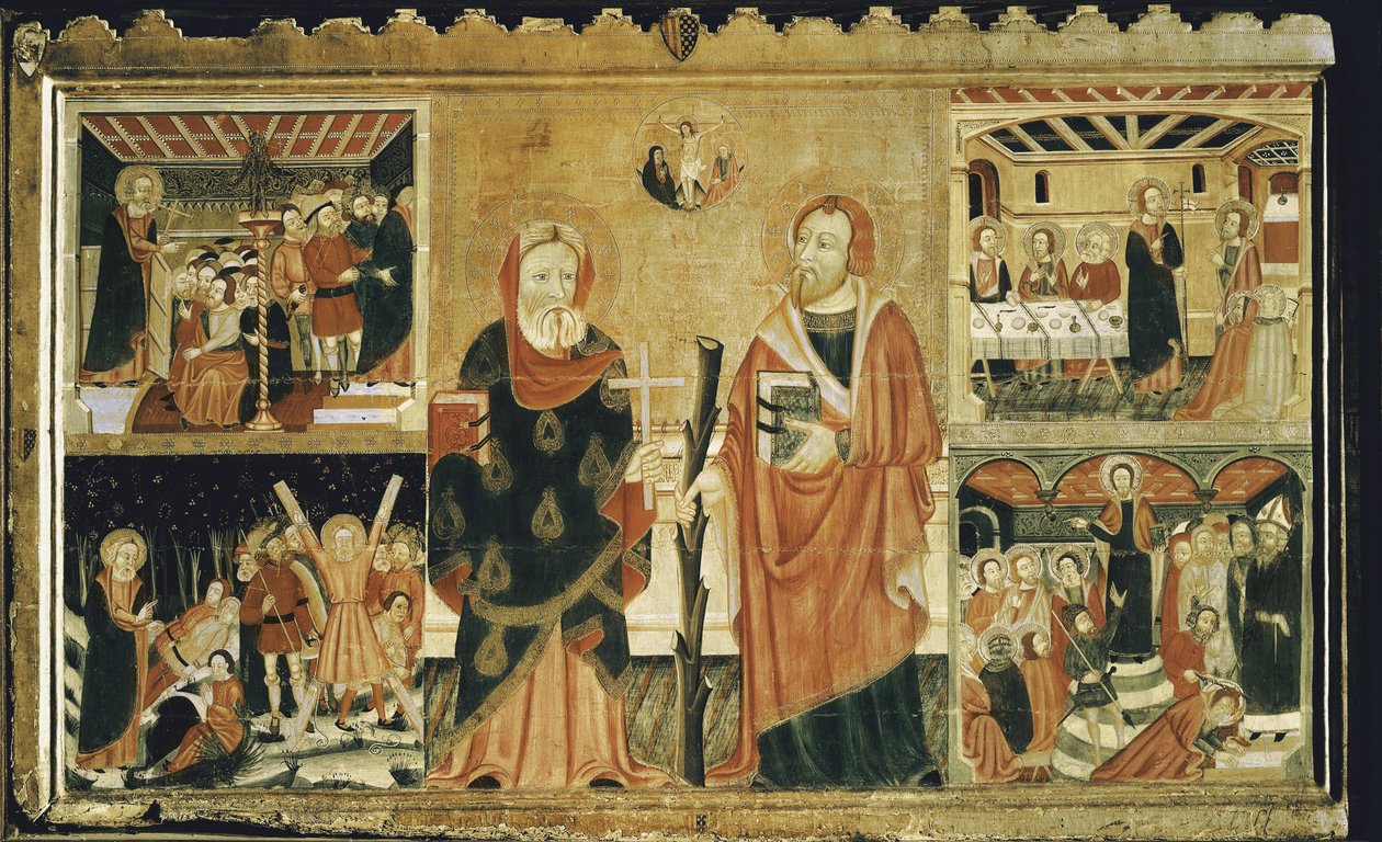 サン・フェリペとサンティアゴの祭壇画 作： スペイン語学校