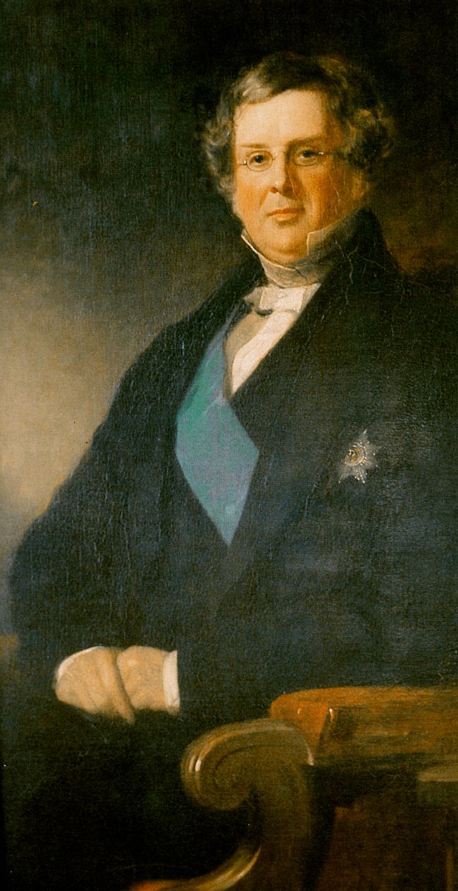 ウィリアムパーソンズの肖像、第3ロッセ伯爵（1800-1867） 作： スティーブン・キャターソン・スミス