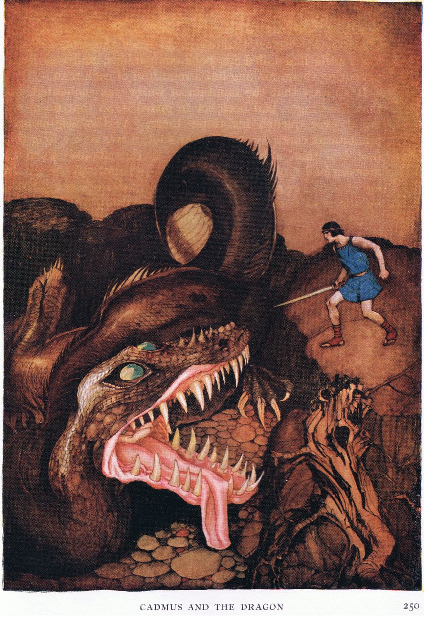 カドモスとドラゴン 作： スティーブン・リード