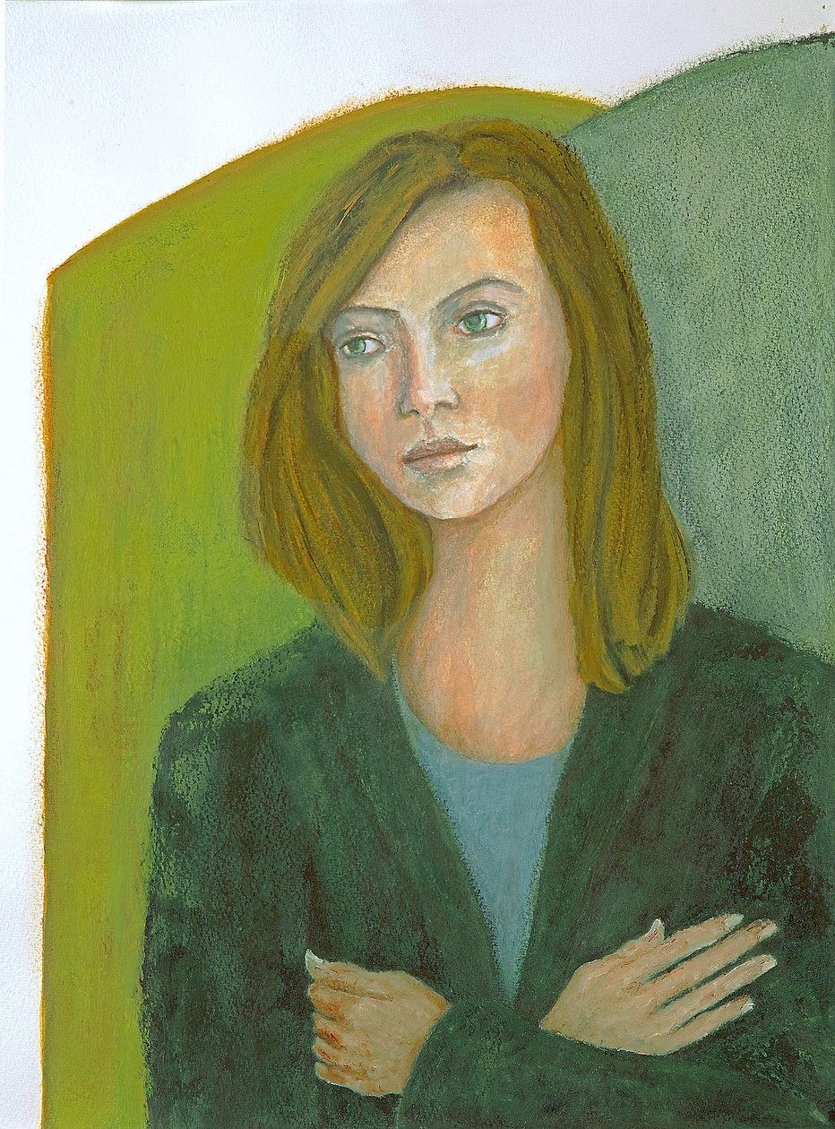 自分を守る、2014（oil） 作： スティービー・テイラー
