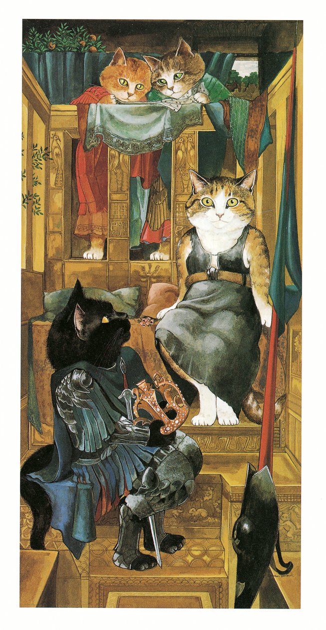 ラファエル前派の猫』（1999年刊）より抜粋 作： スーザン・ハーバート